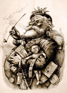 Merry Old Santa, by Thomas Nast